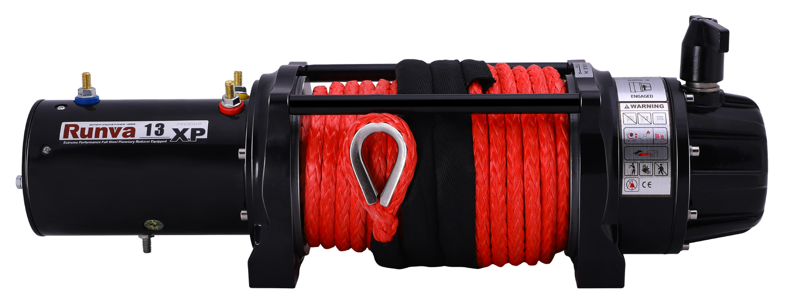 Runva 13XP PREMIUM 12V with Synthetic Rope