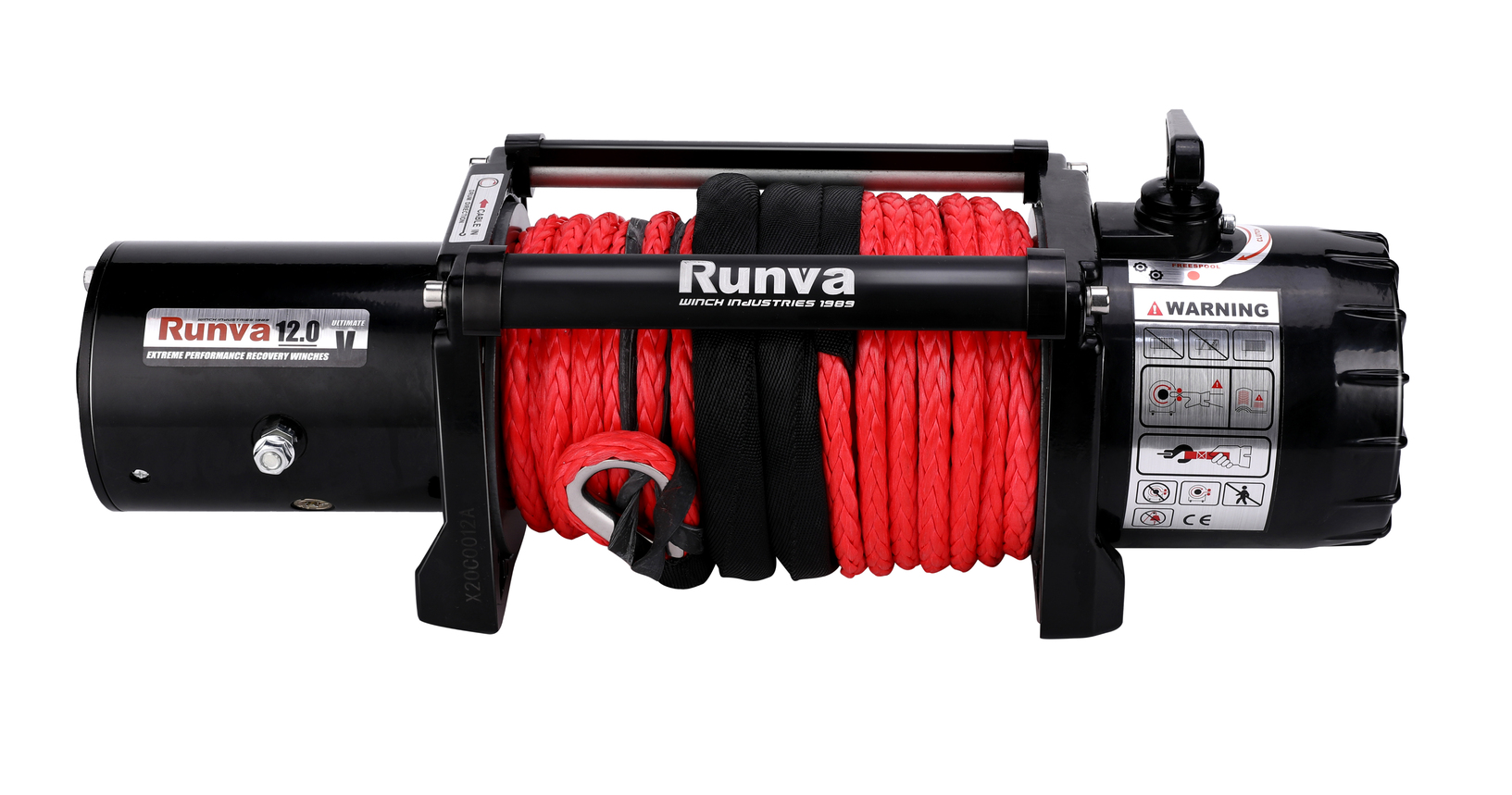 Runva EWV12000 With Synthetic Rope